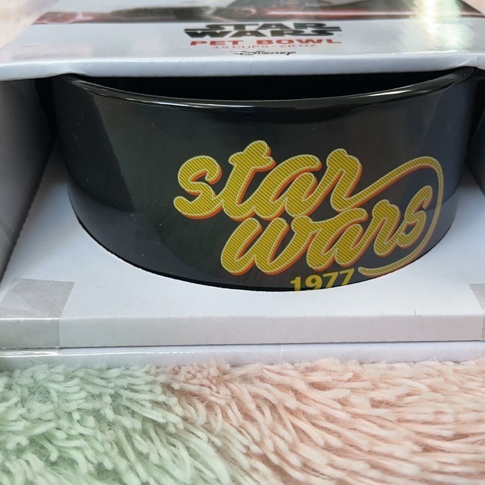 Star Wars 1977 Logo Dog Bowl, 3.5 Cups